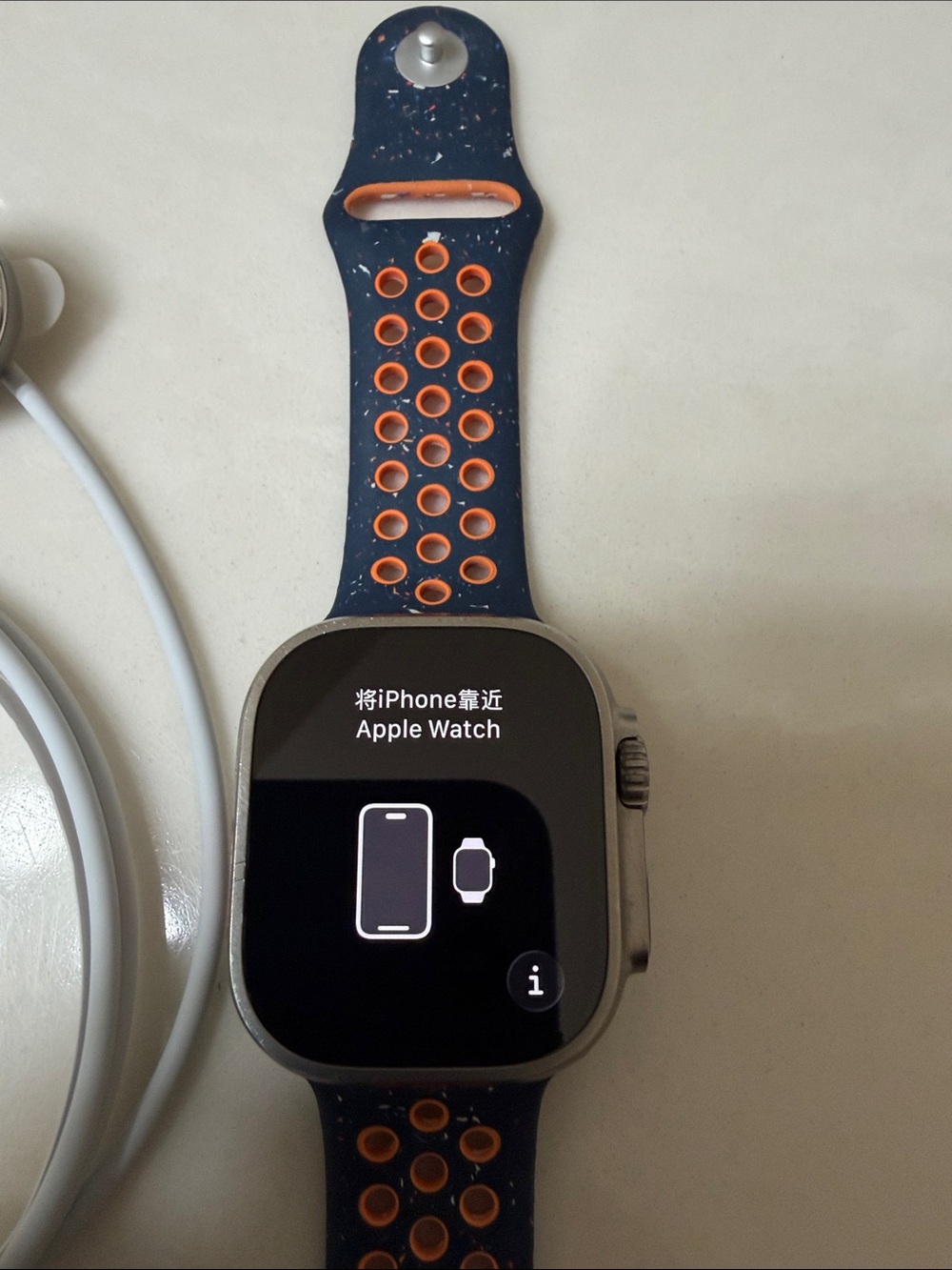 Apple Watch Ultra 1st Gen 49mm Titanium - Good Condition w/ Nike Band